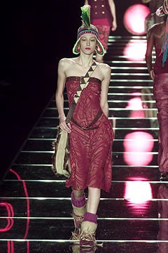 Christian Dior Haute Couture fashion show for Autumn/Winter 2002