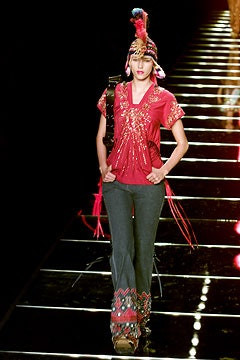 Christian Dior Haute Couture fashion show for Autumn/Winter 2002