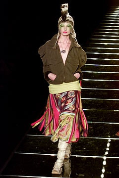 Christian Dior Haute Couture fashion show for Autumn/Winter 2002