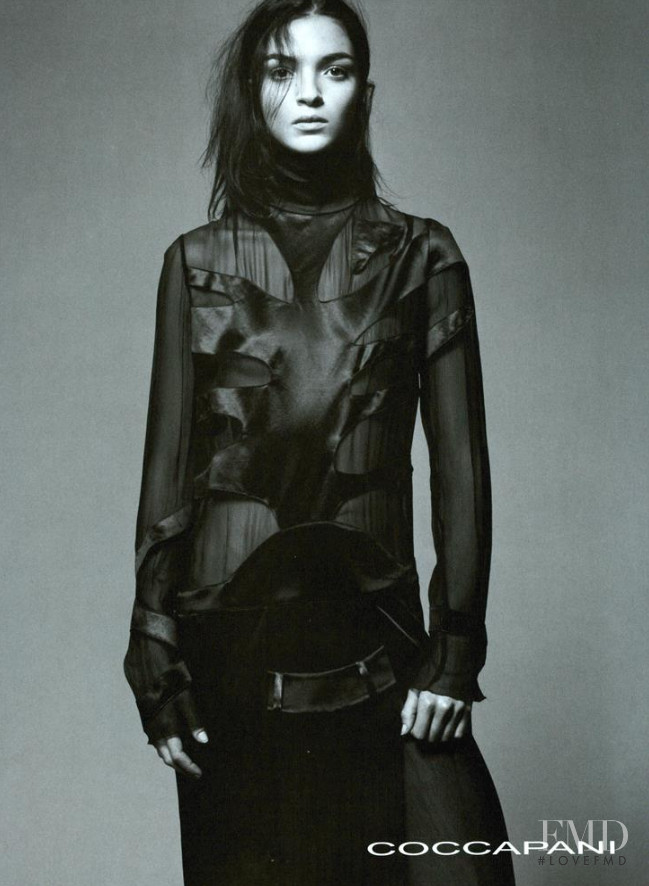 Mariacarla Boscono featured in  the Coccapani advertisement for Autumn/Winter 2003