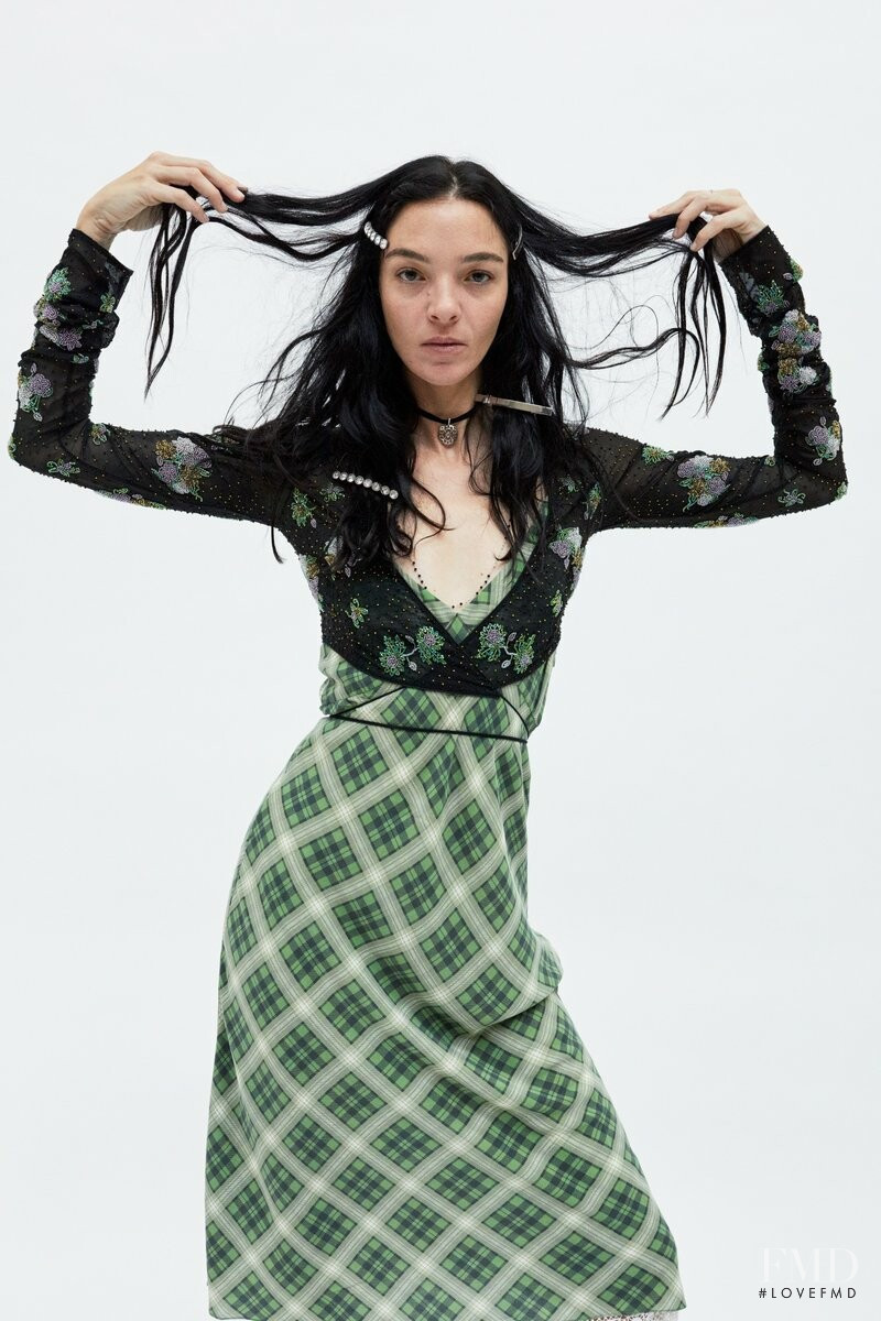 Mariacarla Boscono featured in  the Marc Jacobs Redux Grunge Collection advertisement for Spring/Summer 2019