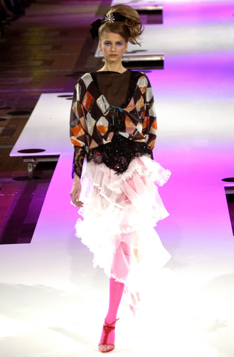Christian Lacroix Couture fashion show for Spring/Summer 2004