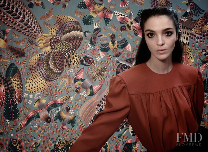 Mariacarla Boscono featured in  the Miu Miu advertisement for Autumn/Winter 2011