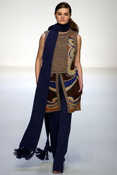 Missoni fashion show for Autumn/Winter 2002