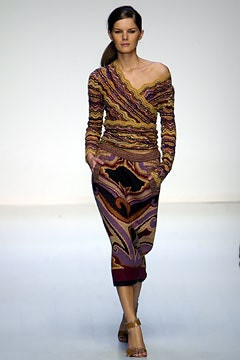 Missoni fashion show for Autumn/Winter 2002