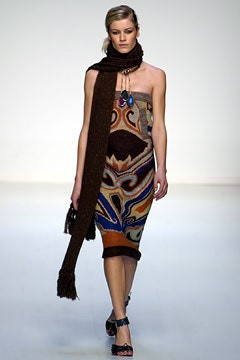 Missoni fashion show for Autumn/Winter 2002
