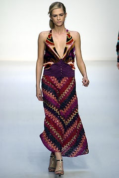 Missoni fashion show for Autumn/Winter 2002