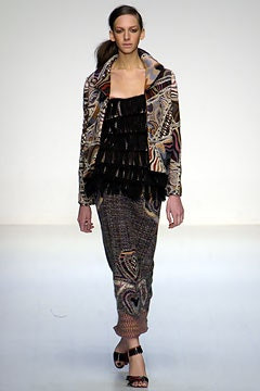 Missoni fashion show for Autumn/Winter 2002
