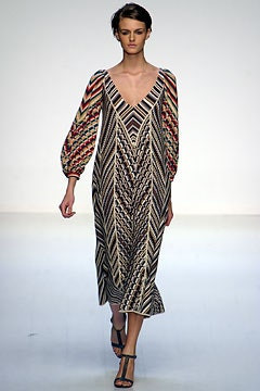 Missoni fashion show for Autumn/Winter 2002
