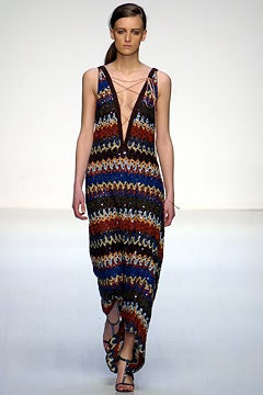 Missoni fashion show for Autumn/Winter 2002