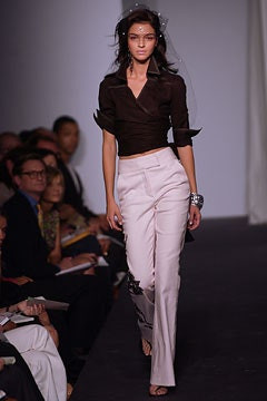 Diane Von Furstenberg fashion show for Spring/Summer 2003