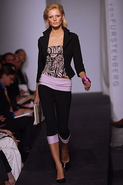 Diane Von Furstenberg fashion show for Spring/Summer 2003