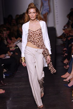 Diane Von Furstenberg fashion show for Spring/Summer 2003