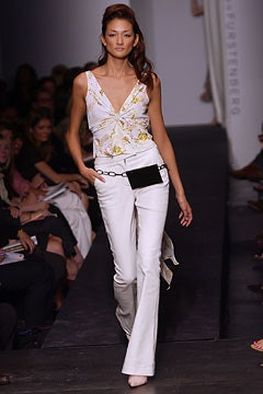 Diane Von Furstenberg fashion show for Spring/Summer 2003