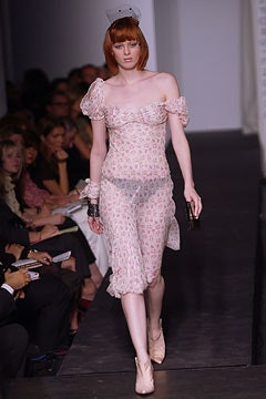Diane Von Furstenberg fashion show for Spring/Summer 2003