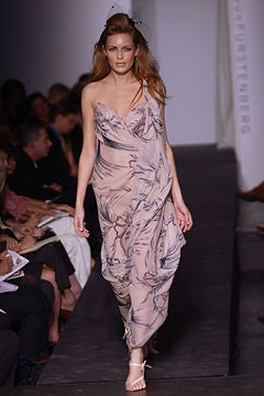 Diane Von Furstenberg fashion show for Spring/Summer 2003