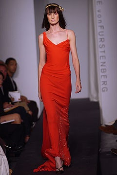 Diane Von Furstenberg fashion show for Spring/Summer 2003