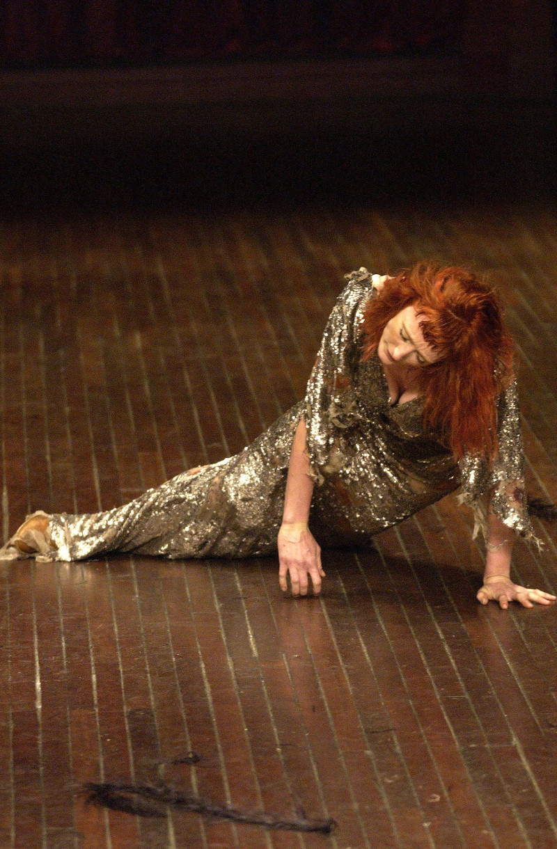 Alexander McQueen fashion show for Spring/Summer 2004