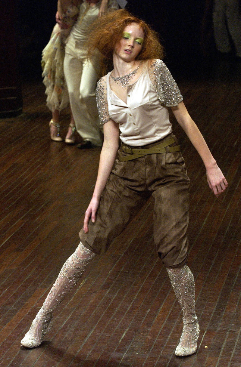 Alexander McQueen fashion show for Spring/Summer 2004