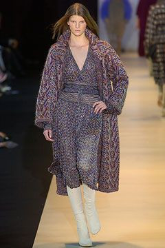 Missoni fashion show for Spring/Summer 2004