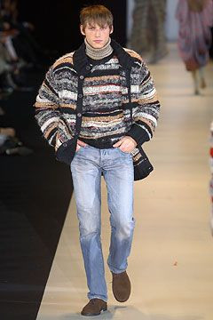 Missoni fashion show for Spring/Summer 2004