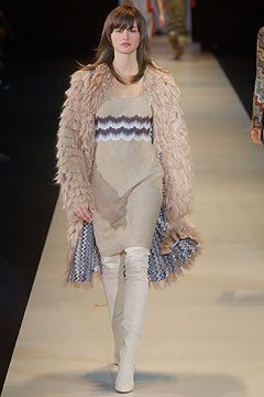 Missoni fashion show for Spring/Summer 2004