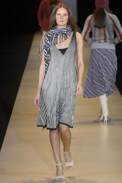 Missoni fashion show for Spring/Summer 2004