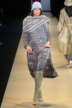 Missoni fashion show for Spring/Summer 2004