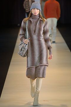 Missoni fashion show for Spring/Summer 2004