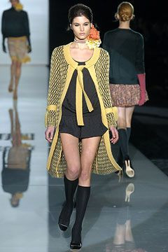 Missoni fashion show for Autumn/Winter 2004