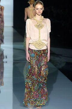 Missoni fashion show for Autumn/Winter 2004