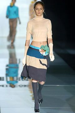 Missoni fashion show for Autumn/Winter 2004