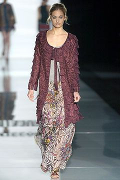 Missoni fashion show for Autumn/Winter 2004