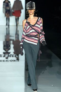 Missoni fashion show for Autumn/Winter 2004