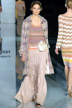 Missoni fashion show for Autumn/Winter 2004