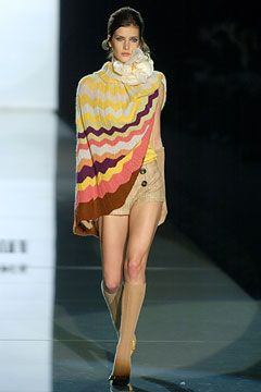 Missoni fashion show for Autumn/Winter 2004