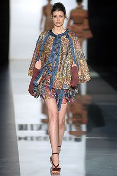 Missoni fashion show for Autumn/Winter 2004