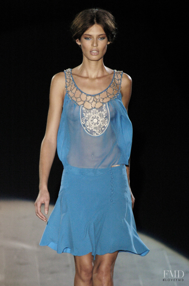 Bianca Balti featured in  the Alessandro Dell\'Acqua fashion show for Spring/Summer 2005