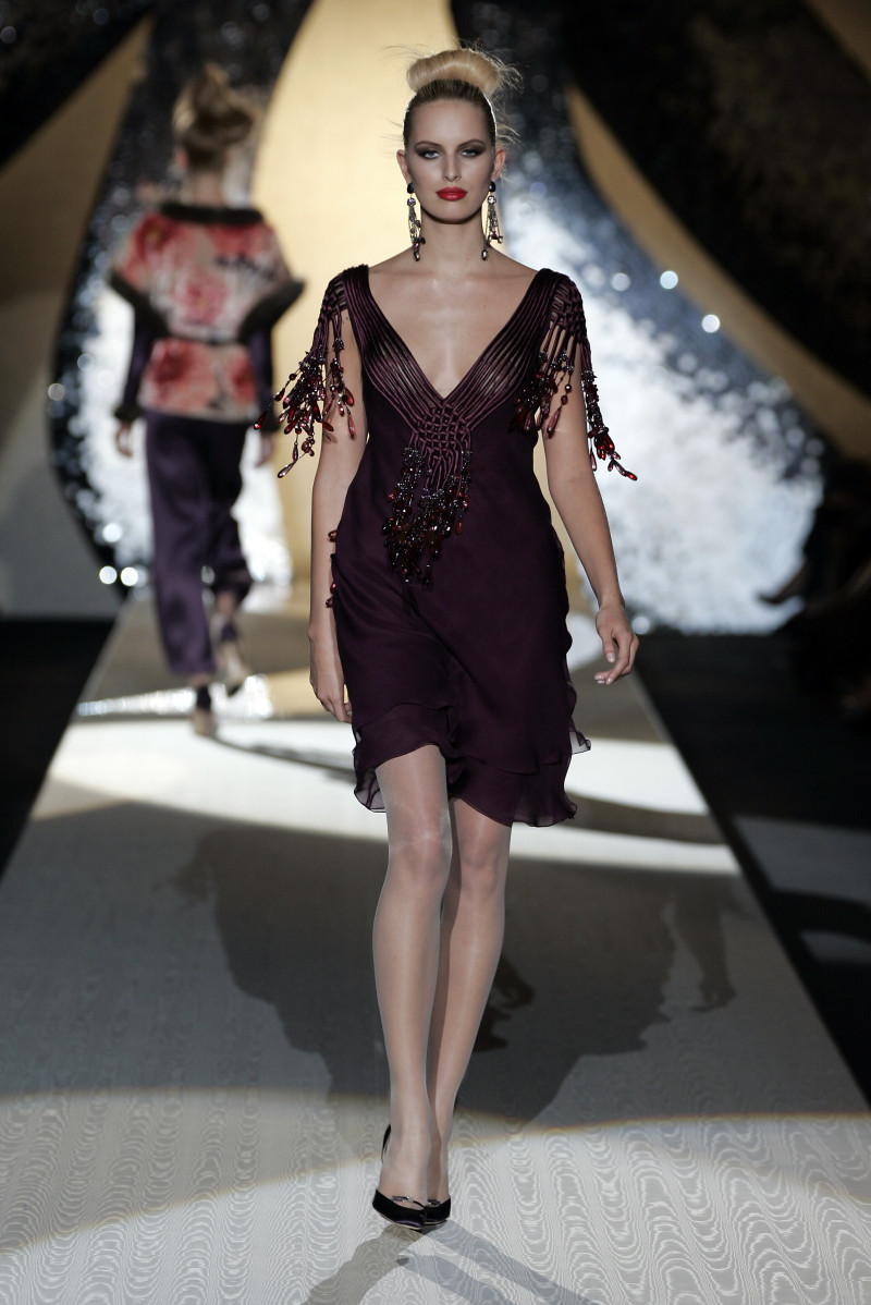 Karolina Kurkova featured in  the Valentino Couture fashion show for Autumn/Winter 2005
