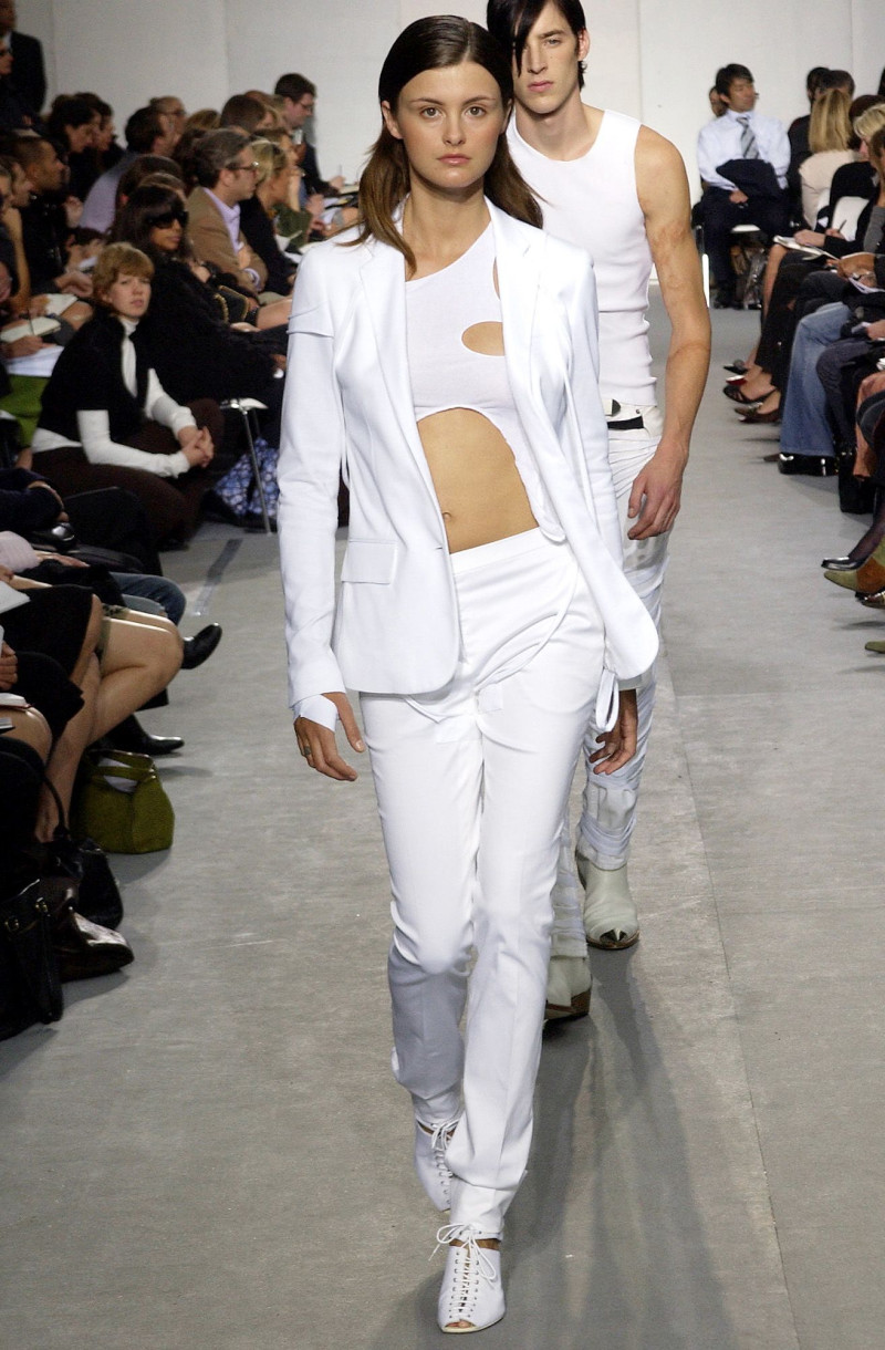 Helmut Lang fashion show for Spring/Summer 2004