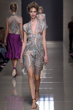 Alberta Ferretti fashion show for Spring/Summer 2004