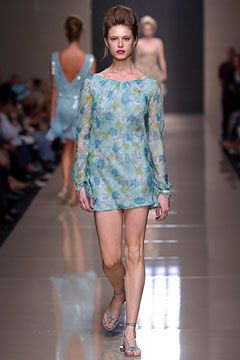 Alberta Ferretti fashion show for Spring/Summer 2004