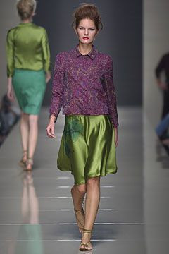 Alberta Ferretti fashion show for Spring/Summer 2004