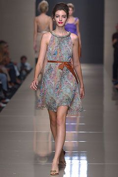 Alberta Ferretti fashion show for Spring/Summer 2004