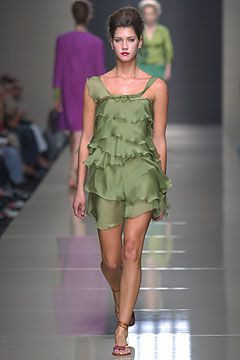 Alberta Ferretti fashion show for Spring/Summer 2004