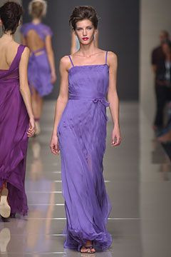Alberta Ferretti fashion show for Spring/Summer 2004