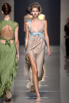 Alberta Ferretti fashion show for Spring/Summer 2004