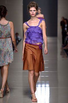 Alberta Ferretti fashion show for Spring/Summer 2004
