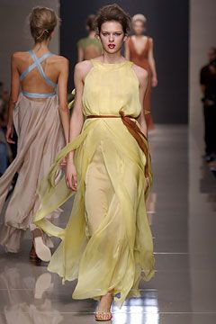 Alberta Ferretti fashion show for Spring/Summer 2004