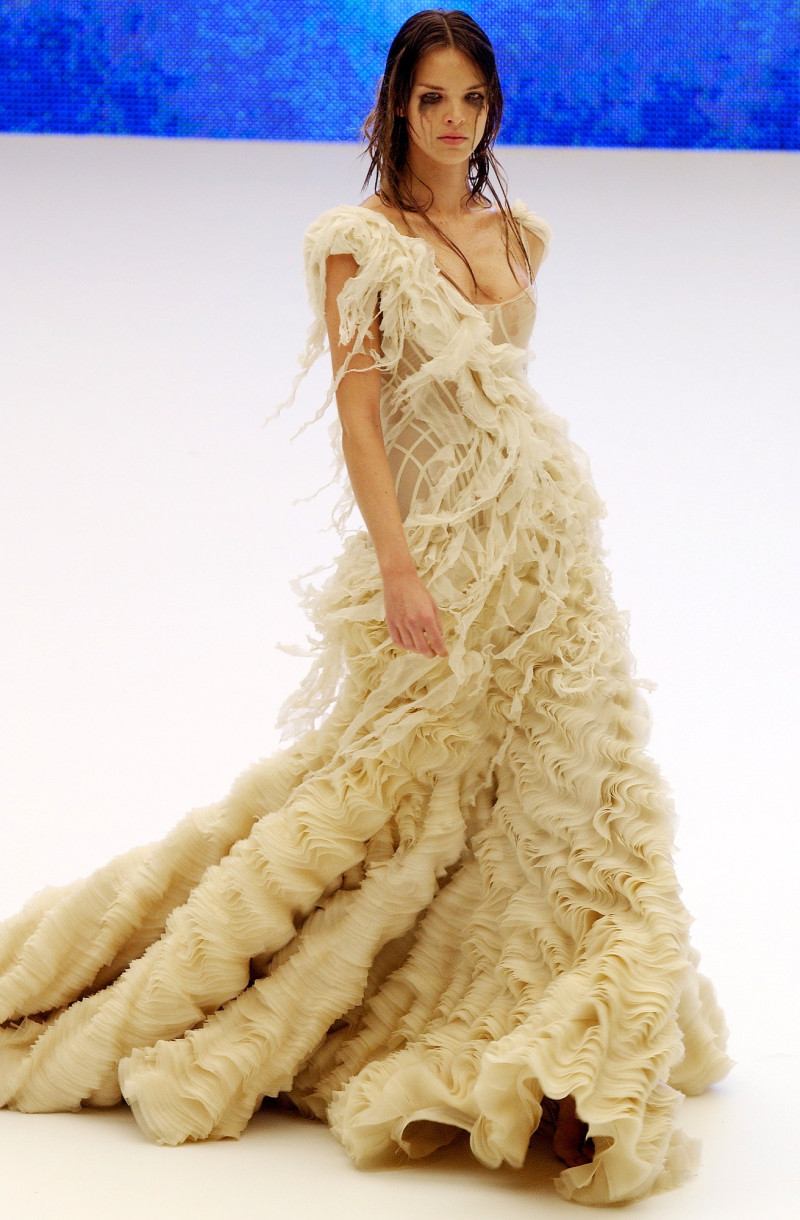 Alexander McQueen fashion show for Spring/Summer 2003
